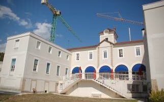 septembre 2015, travaux hopîtal de Lamastre